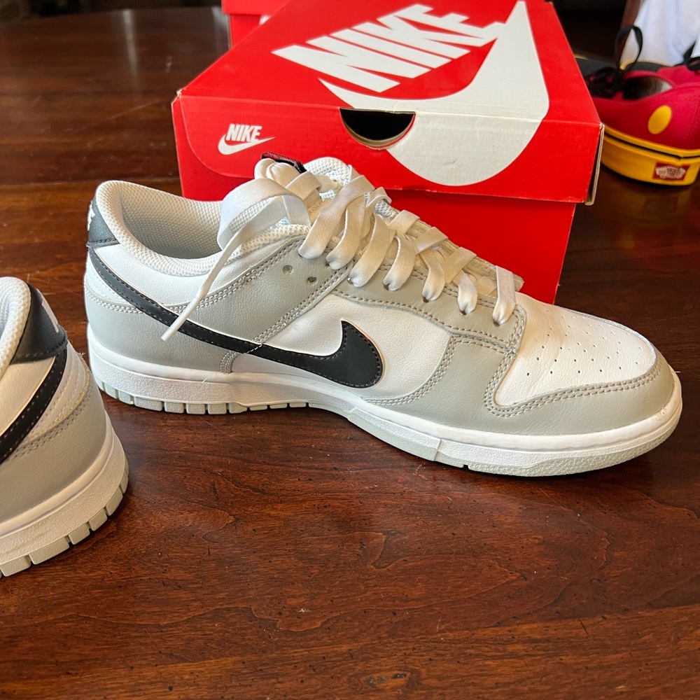 Nike Low Dunk Lottery in Gray Fog original box - Picture 5 of 16